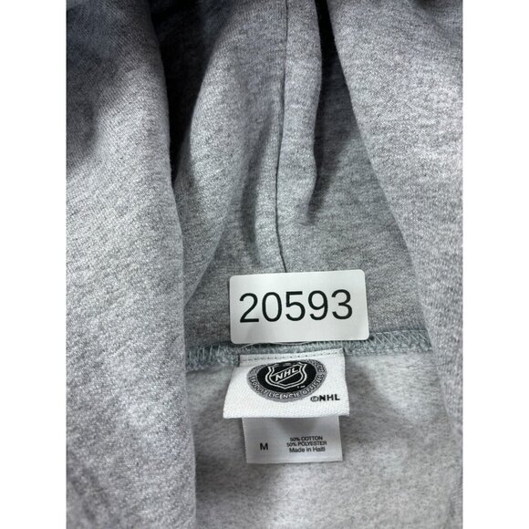 Boston‎ Bruins NHL Screened Logo Hoodie Sweatshirt (Men's Medium) Gray - Picture 6 of 13
